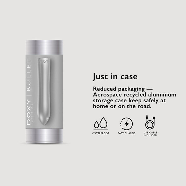Doxy Silver Bullet Vibrator, UK version