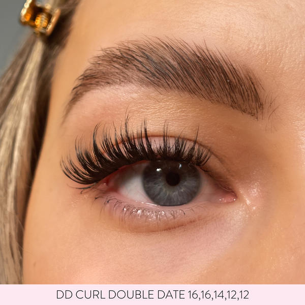 House of Amor false eyelashes DD Curl Medium, UK version