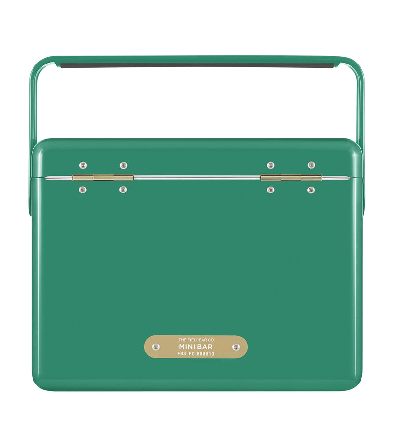 Fieldbar mini bar cooler box with leather sling 4L - British product