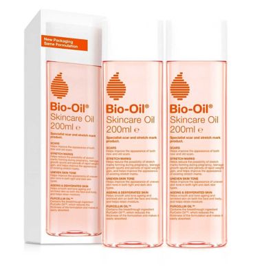 Bio-Oil 200ml Bundle For Scars, Stretch Marks And Uneven Skin Tone- x2 200ml Mums Boots   