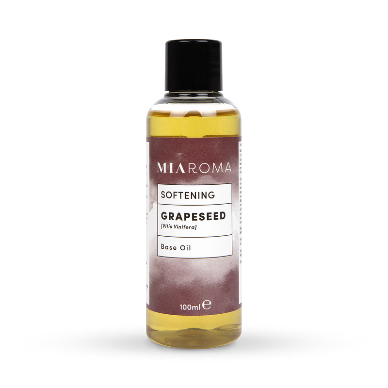 Miaroma Grapeseed Base Oil Pure Grape Seed 100ml, imported from the UK