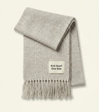 Burberry wool thistle shield scarf 168cm x 33cm - British product