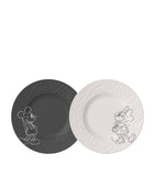 x Mickey Mouse Manufacture Breakfast Plate (22cm)