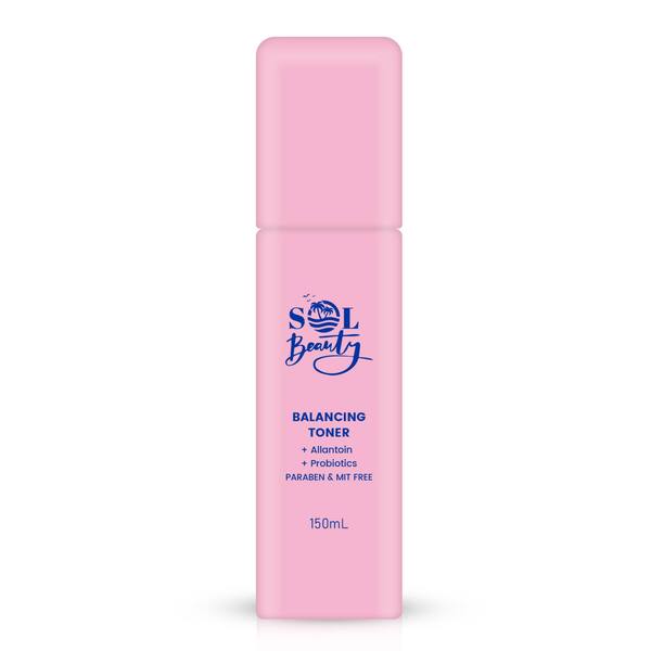 Sol Beauty balancing face toner 150ml, imported from the UK