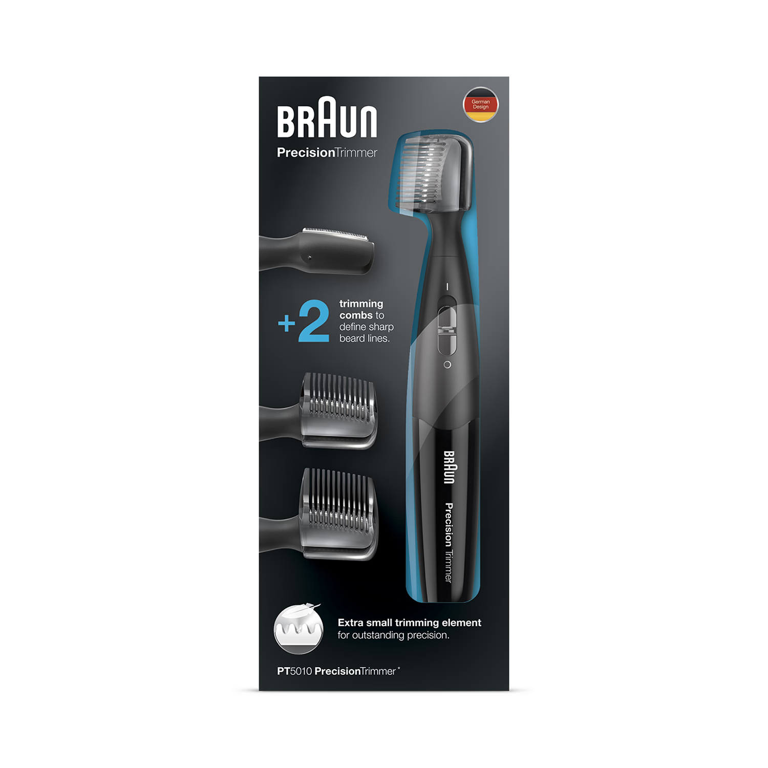 Braun precision trimmer PT5010 electric beard trimmer, UK version