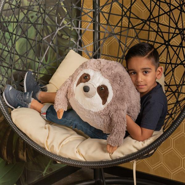Cozy Noxxiez Sloth plush hand warmer cushion 35cm (British brand)