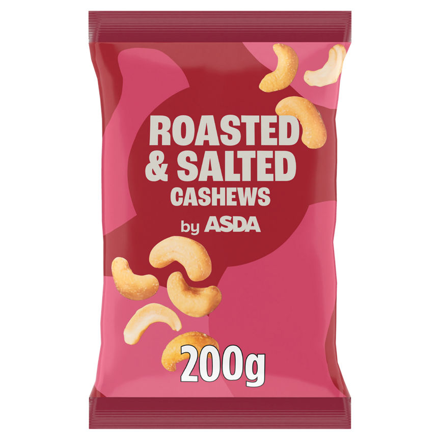 ASDA Roasted & Salted Cashews 200g GOODS ASDA   