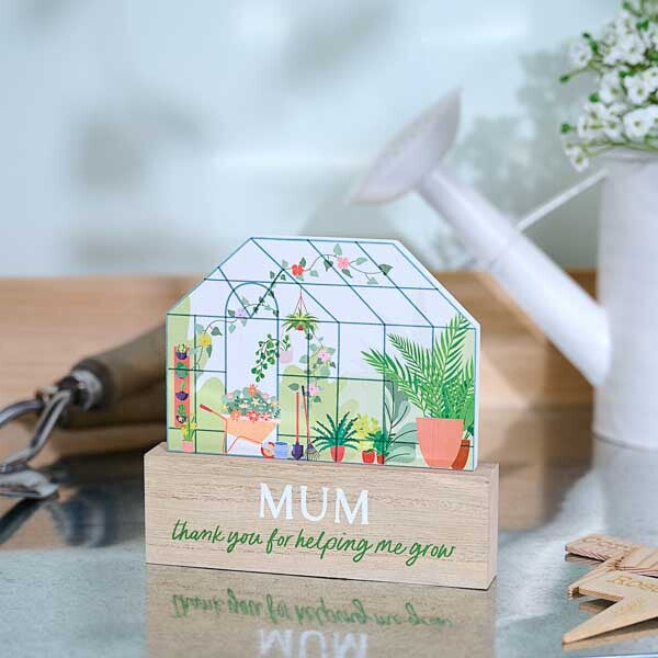 The Cottage Garden Greenhouse Plaque 'Mum' GOODS Superdrug   