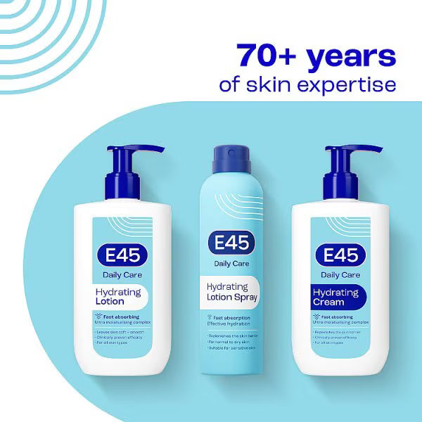 E45 Daily Lotion body lotion 400ml - British product