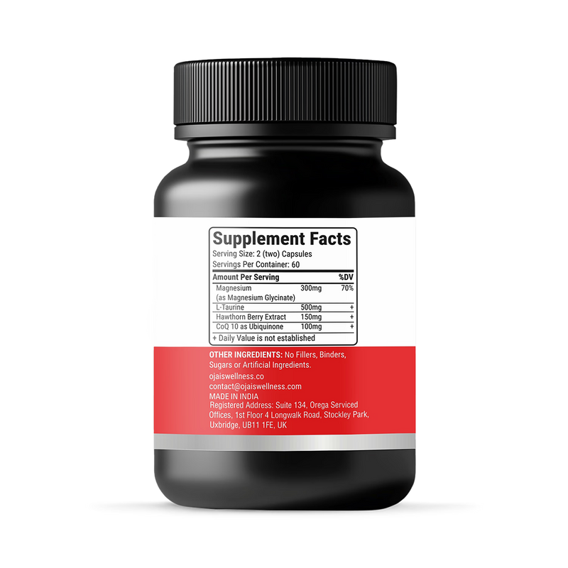 Heart Support supplement 60 capsules, UK version