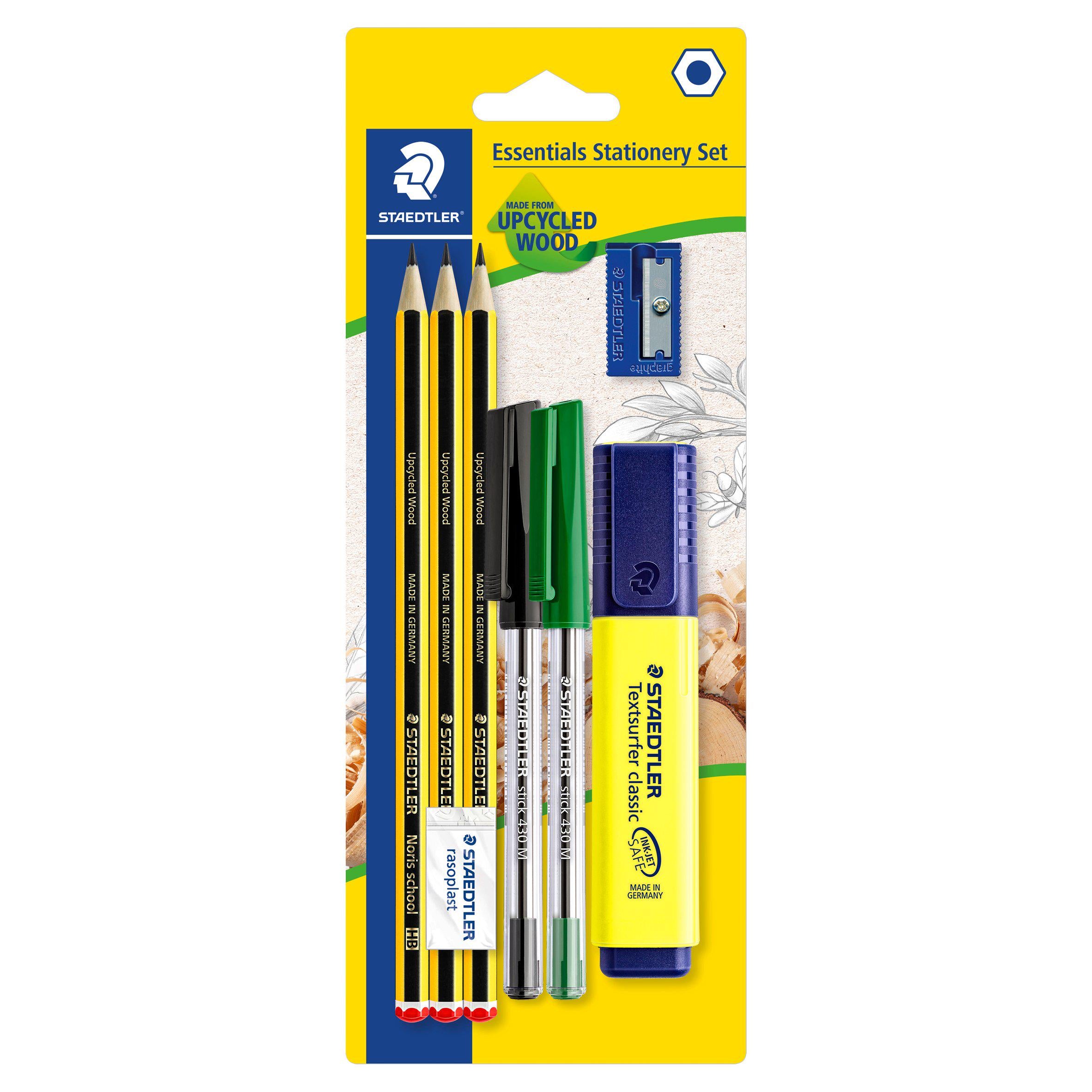 Staedtler Essentials Stationery Set Yellow GOODS Sainsburys   