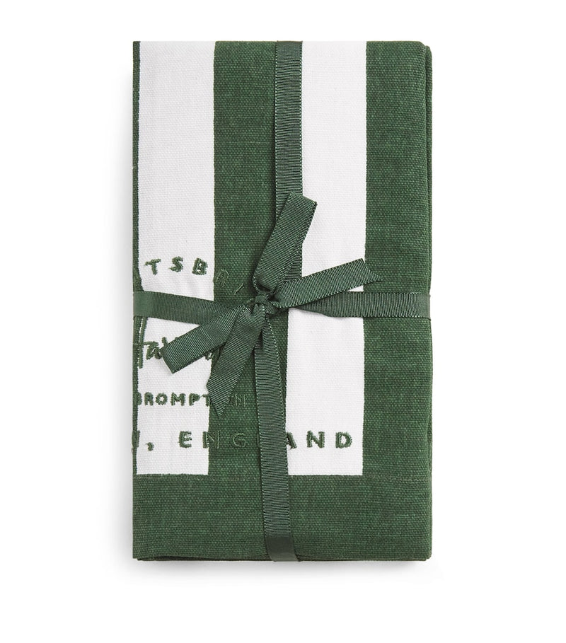 Harrods cotton stripe placemat set of 4 - British product