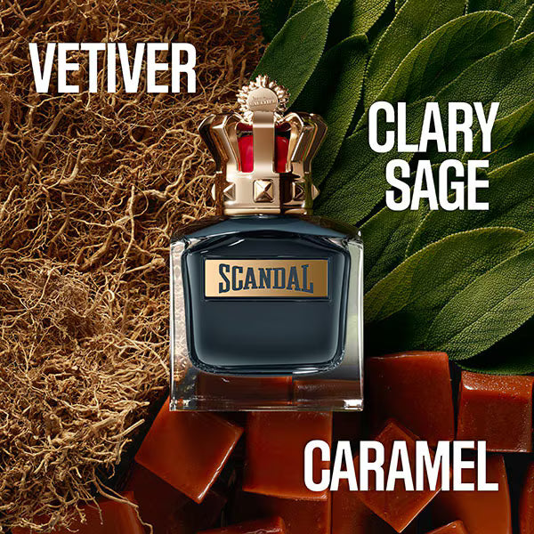 Jean Paul Gaultier Scandal Pour Homme fragrance 50ml, imported from the UK
