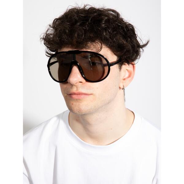 SVNX Wave Mask sunglasses black one size, imported from the UK