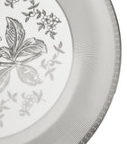 Wedgwood bone china Silver Tonquin plate 34cm (British brand)