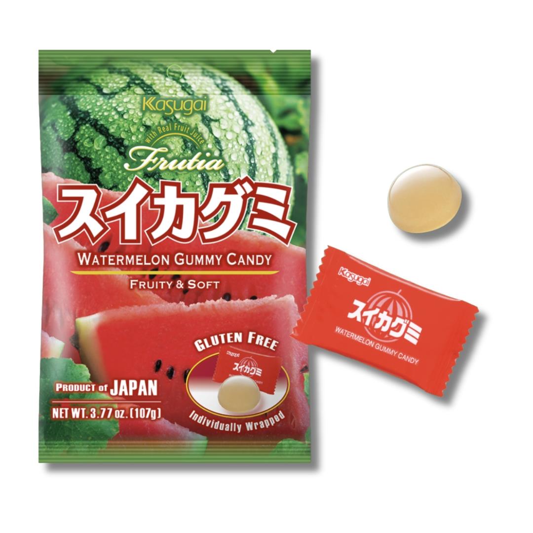 Kasugai watermelon gummy candy, imported from the UK
