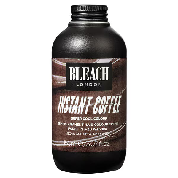 Bleach London Coffee Hair Colour Light Brown 150ml - British product
