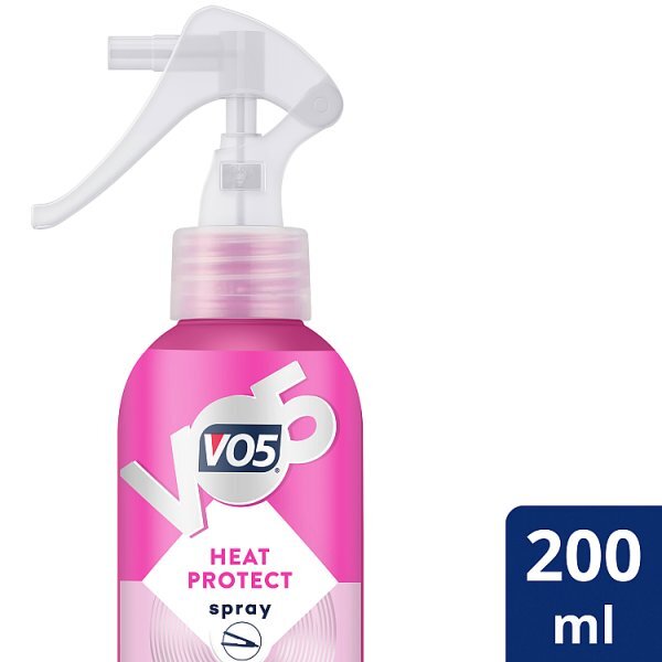 VO5 Heat Protect Spray with Heat-Activated Complex 200ml GOODS Superdrug   