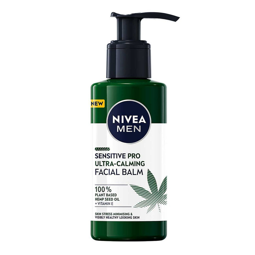 NIVEA Men Sensitive Pro Ultra Calming After Shave Balm with Hemp Oil, 150ml