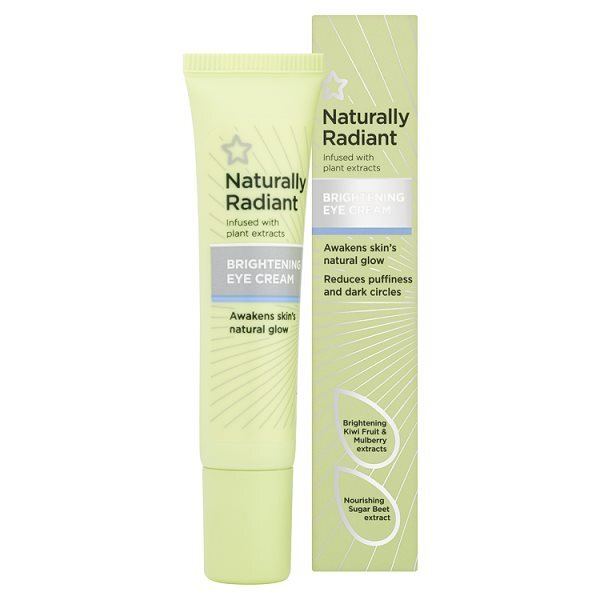 Superdrug Naturally Radiant Brightening Eye cream 15ml GOODS Superdrug   