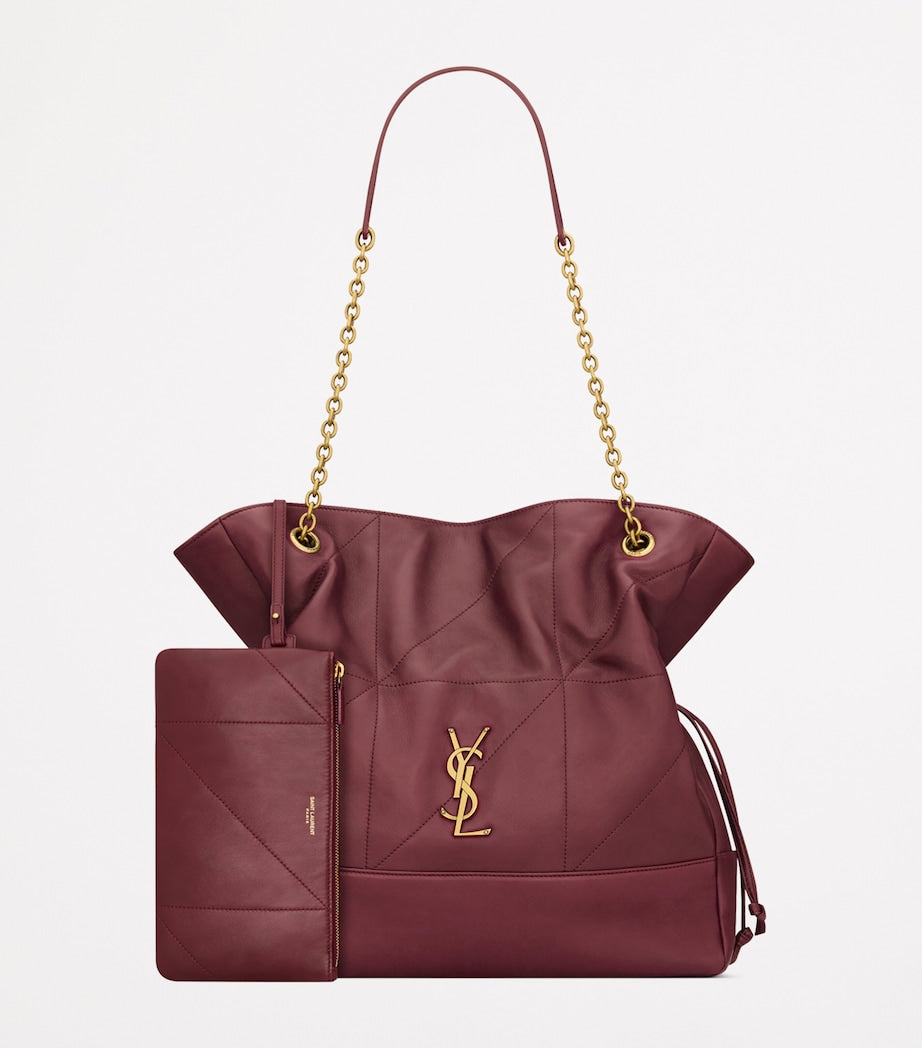 Saint Laurent Jamie shoulder bag nappa leather Cassandre monogram, imported from the UK