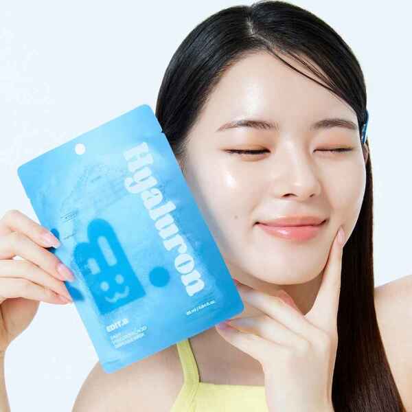 EDIT.B Hyaluronic Acid Ampoule Mask 1pc, UK version