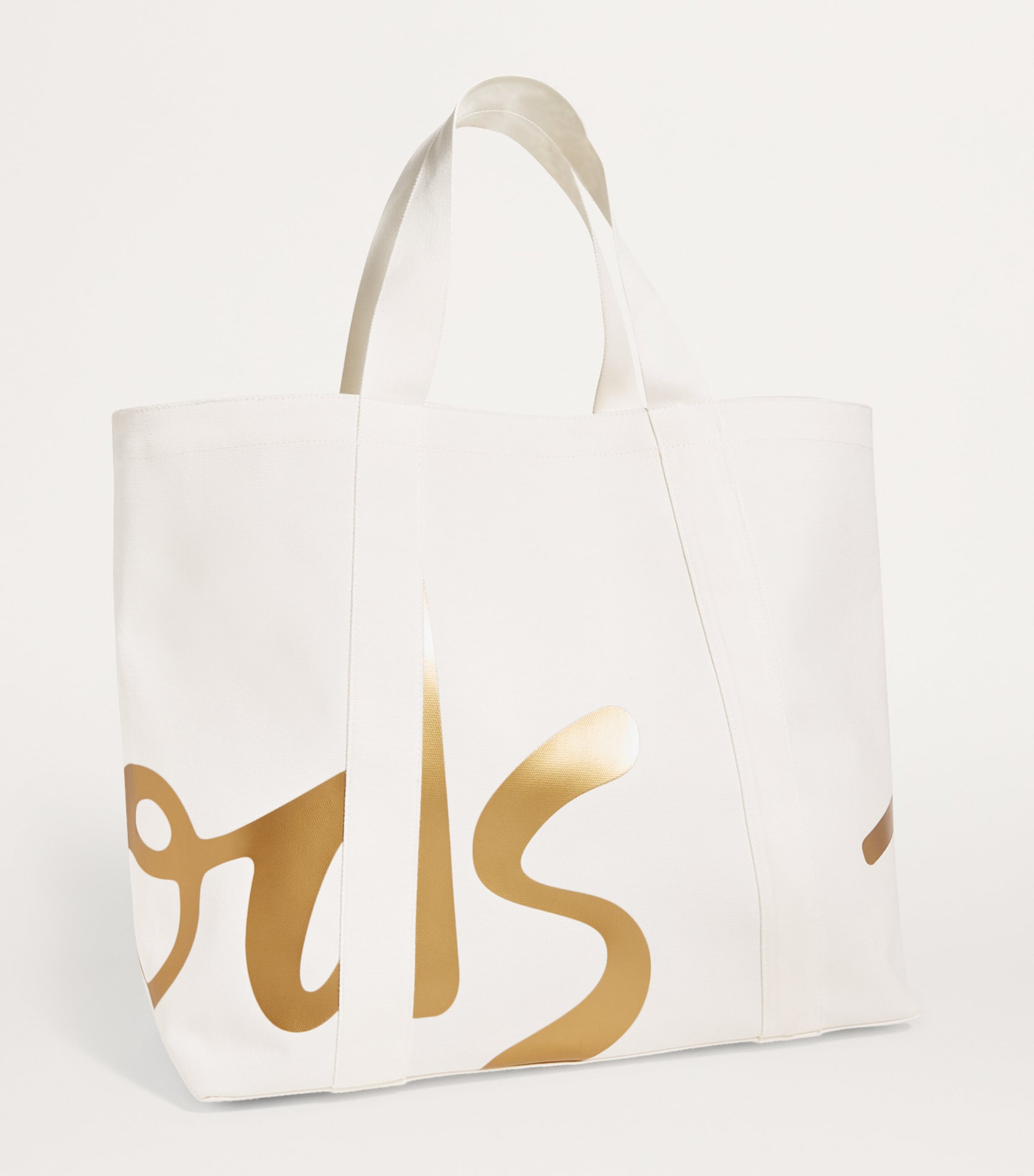 Harrods Large Cotton Logo Tote Bag, UK version