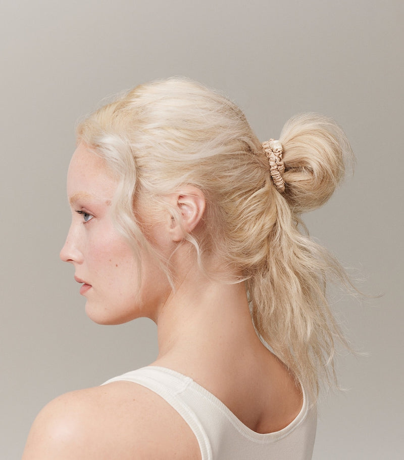 Slip Pure Silk Skinny Scrunchies set of 4 (British brand)