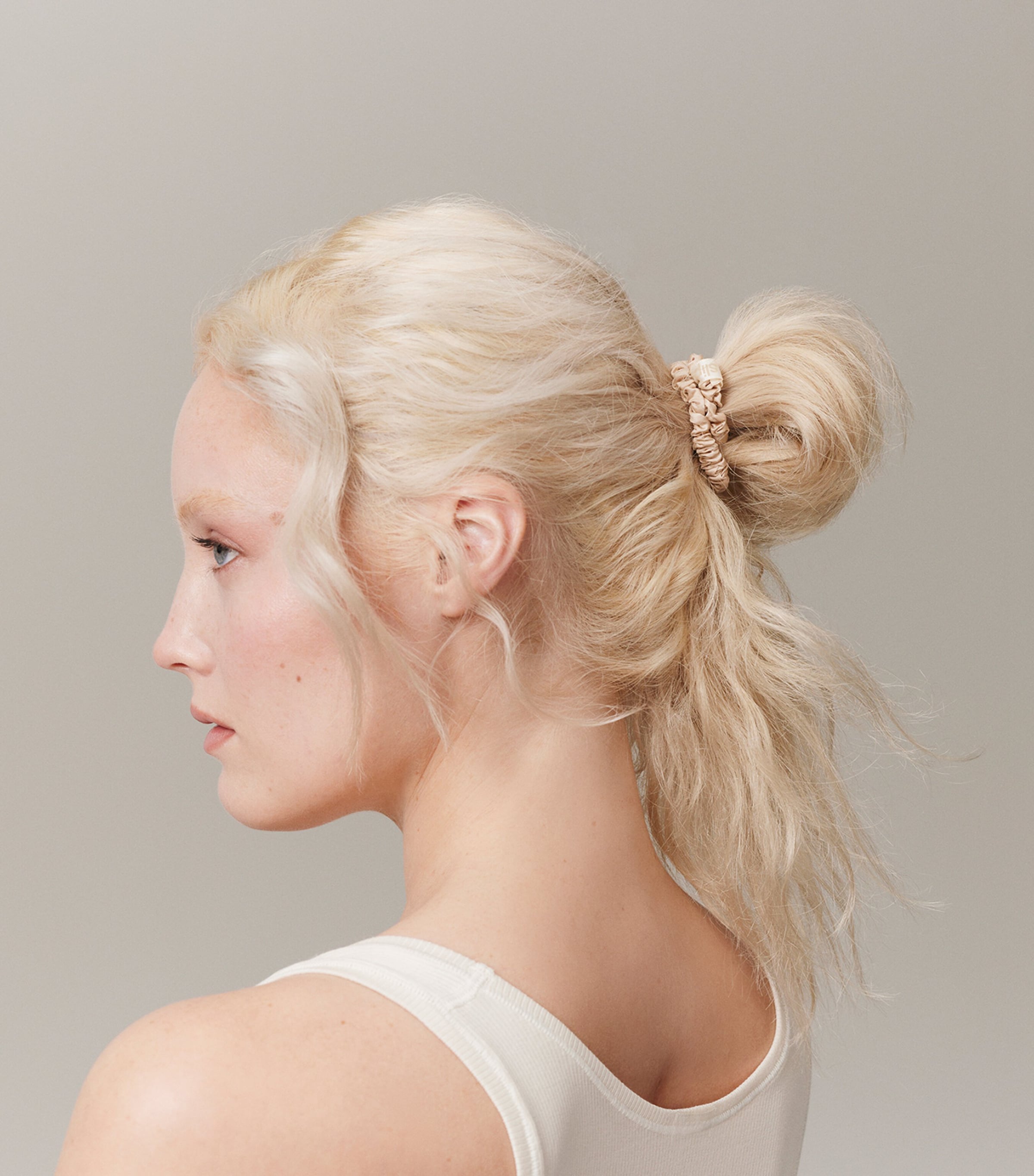 Slip Pure Silk Skinny Scrunchies set of 4 (British brand)