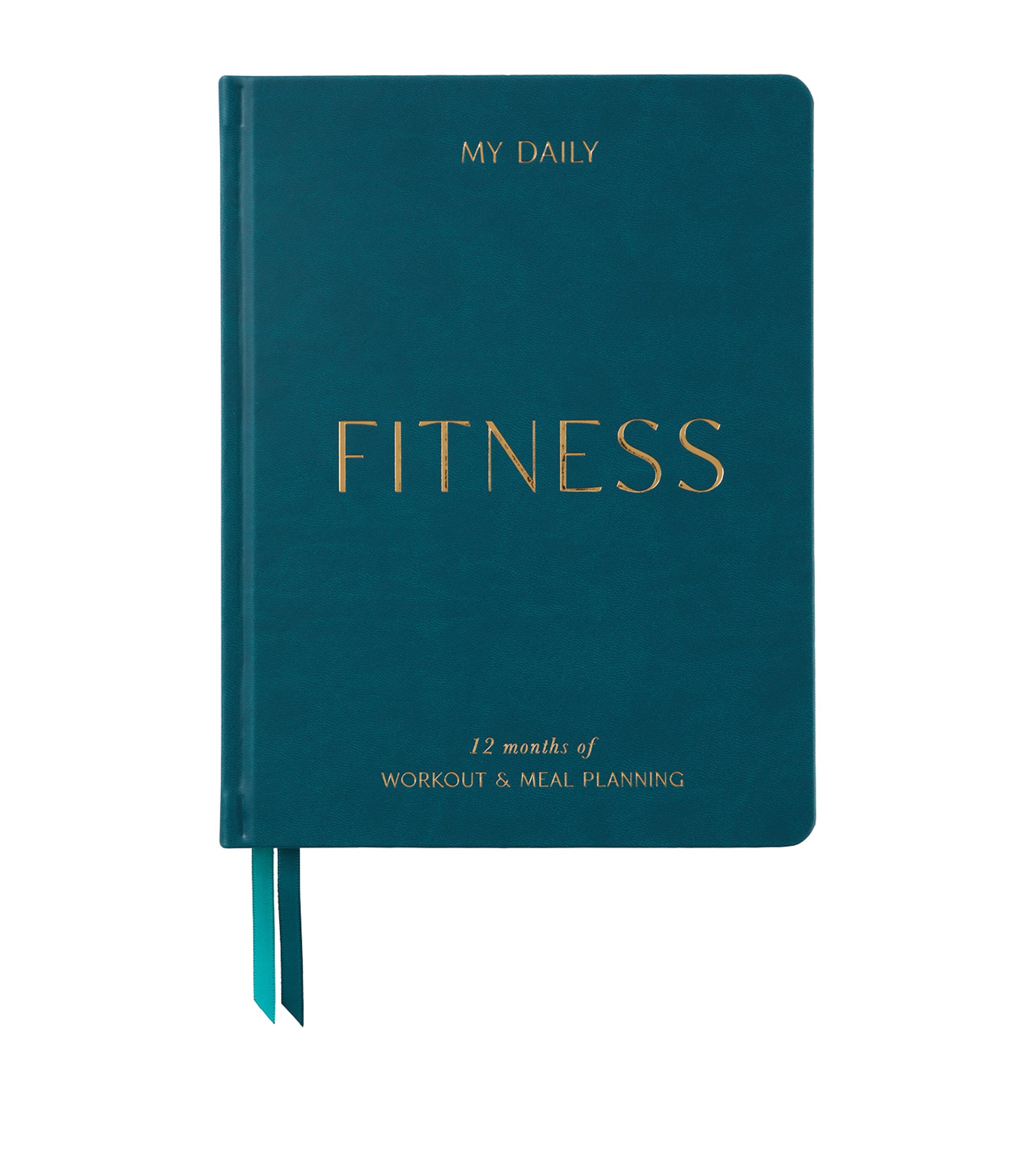 Blush and Gold Fitness Meal Planner - British product