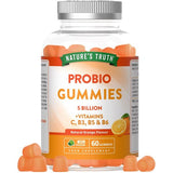 Nature's Truth multi-biotic probiotic gummies 60 count, imported from the UK