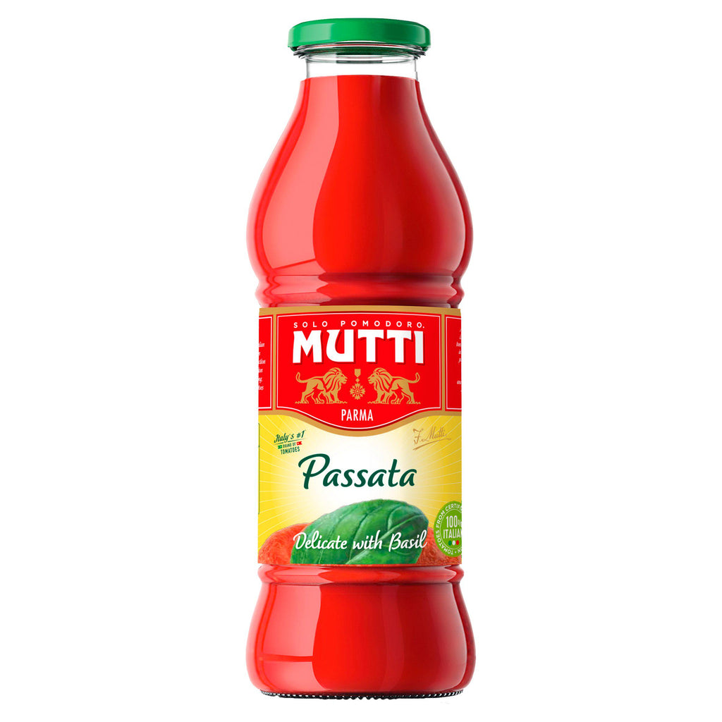 Mutti Passata With Basil 400g