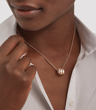 Bvlgari Serpenti Viper rose gold diamond necklace - British product