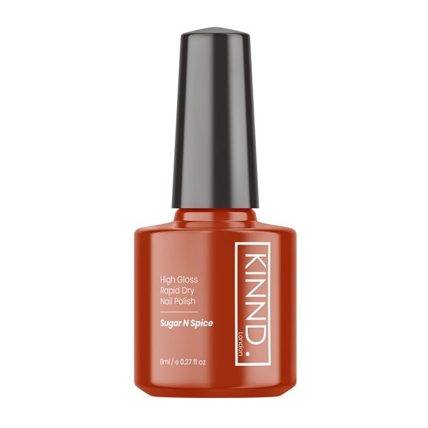 Kinnd London nail polish Sugar N Spice 8ml, imported from the UK