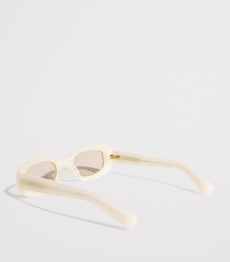 Joseph Oval Bahia sunglasses, chunky acetate frame, imported from the UK