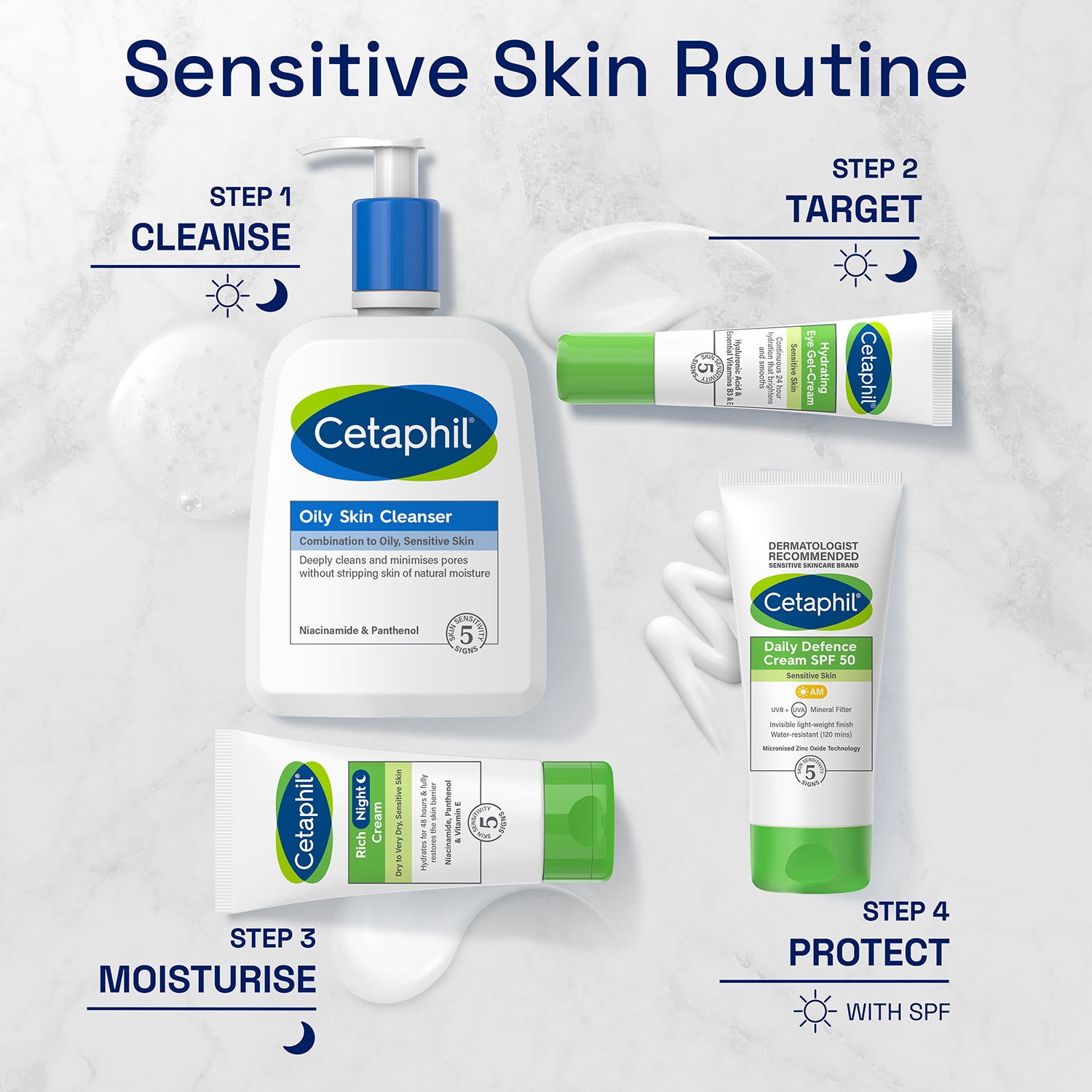 Cetaphil Rich Night Cream 50g - British product