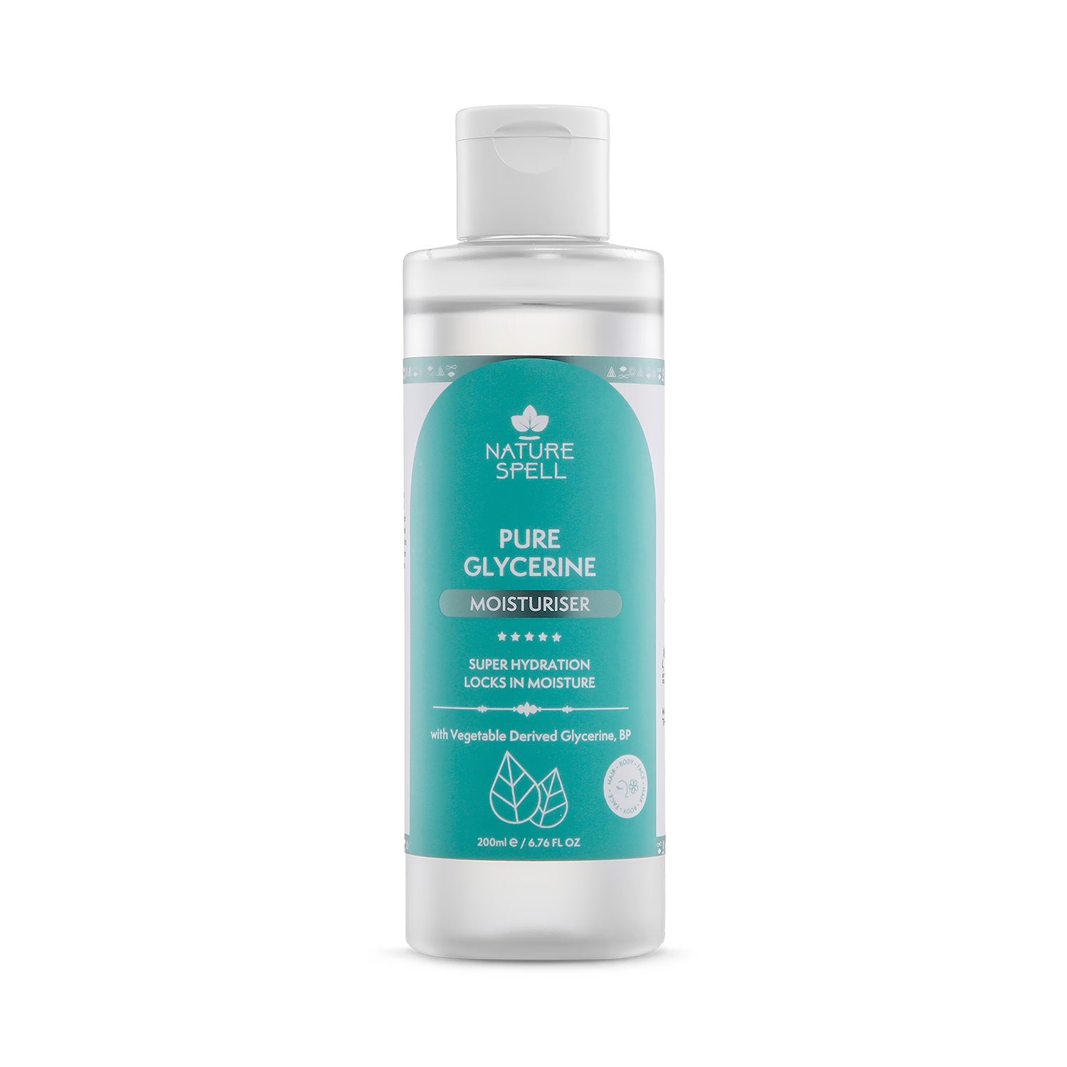 Nature Spell Pure Glycerine Moisturiser 200ml (British brand)