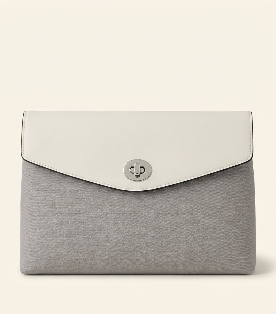 Mulberry large raffia leather cosmetic pouch, imported from the UK
