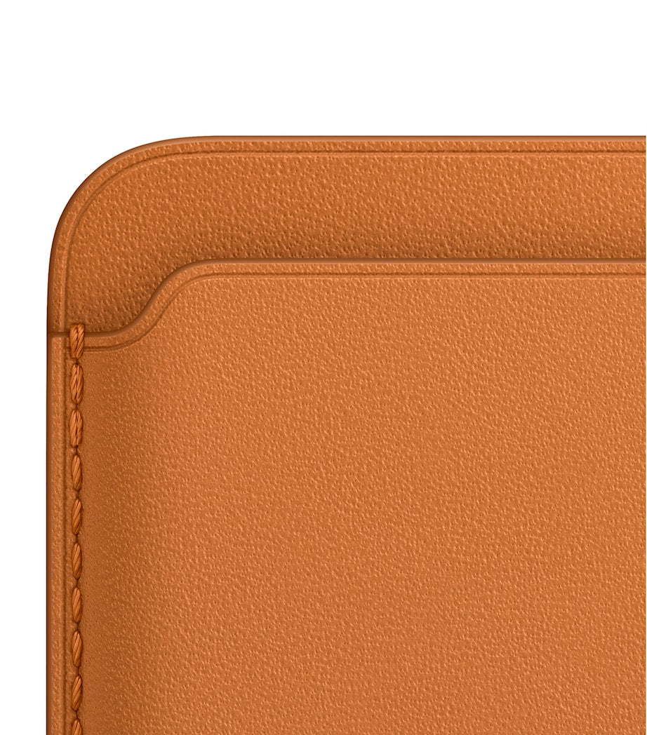 Apple leather MagSafe wallet - British product