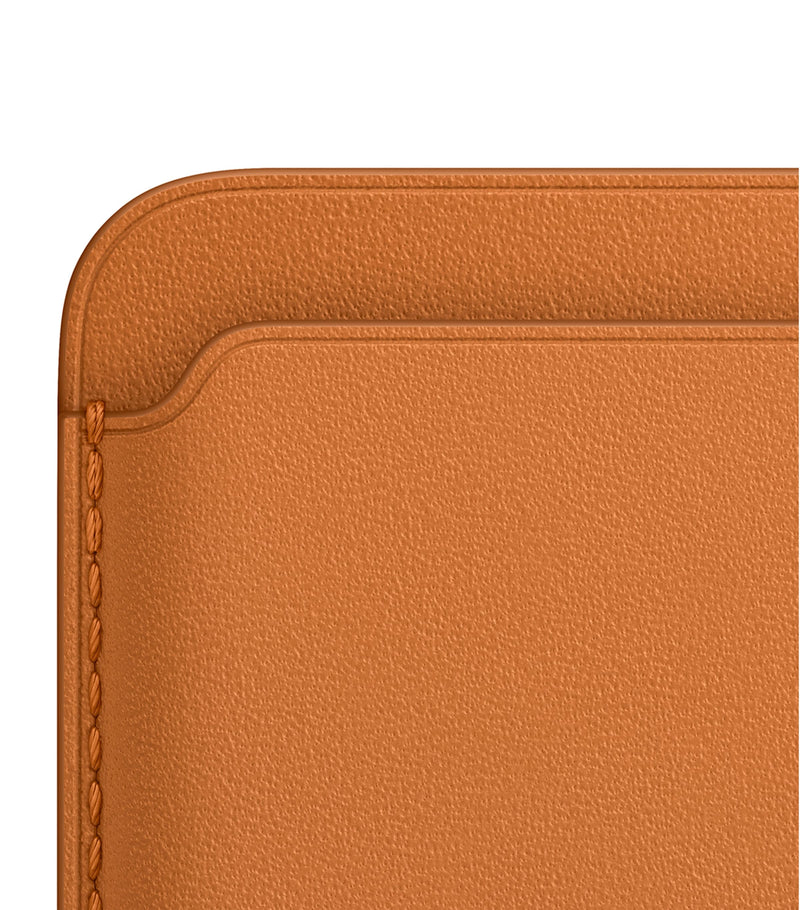 Apple leather MagSafe wallet - British product
