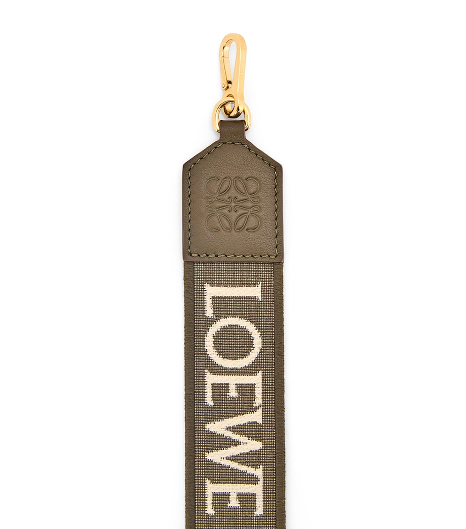 LOEWE Jacquard Anagram bag strap, UK version