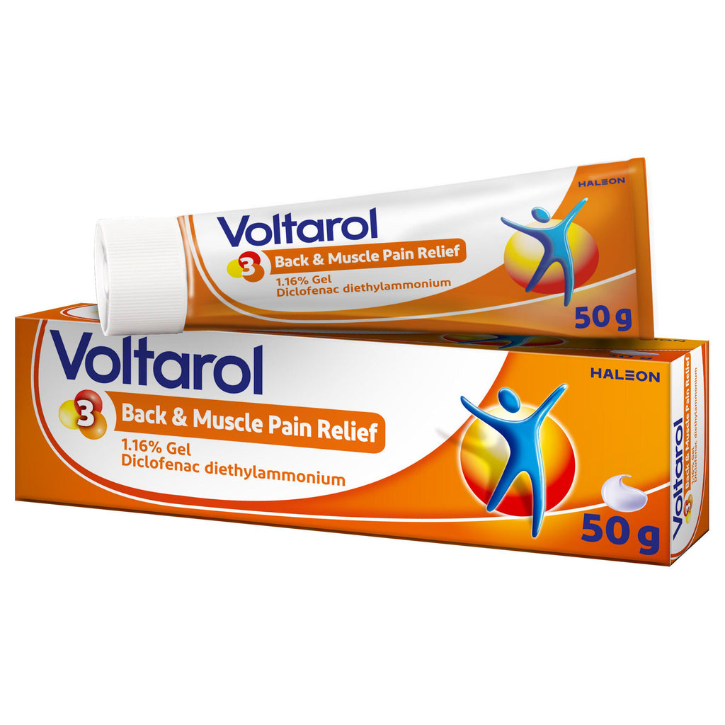 Voltarol Back and Muscle Pain Relief 1.16% Gel 50g