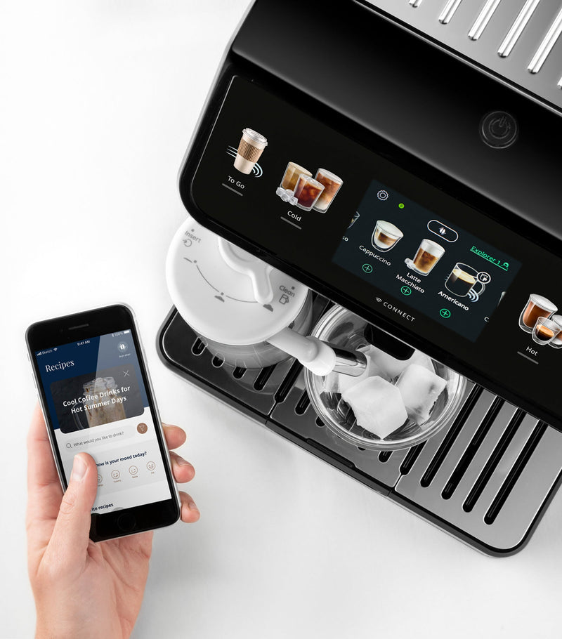 De'Longhi Eletta Explore Cold Brew coffee machine - British product