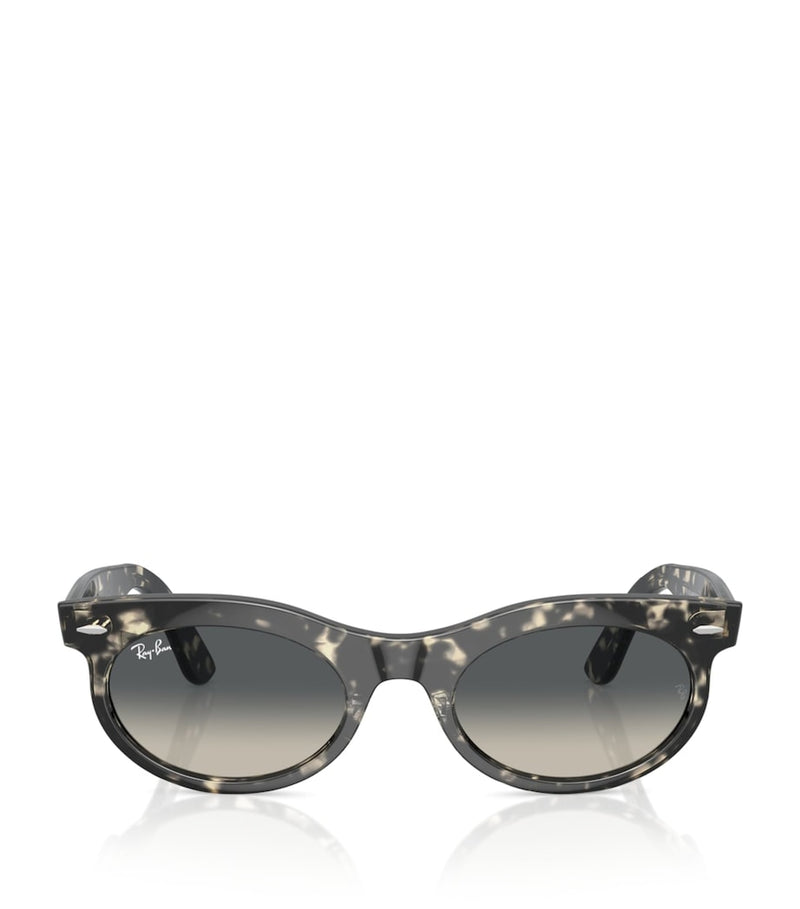 Ray-Ban Wayfarer Oval sunglasses, imported from the UK