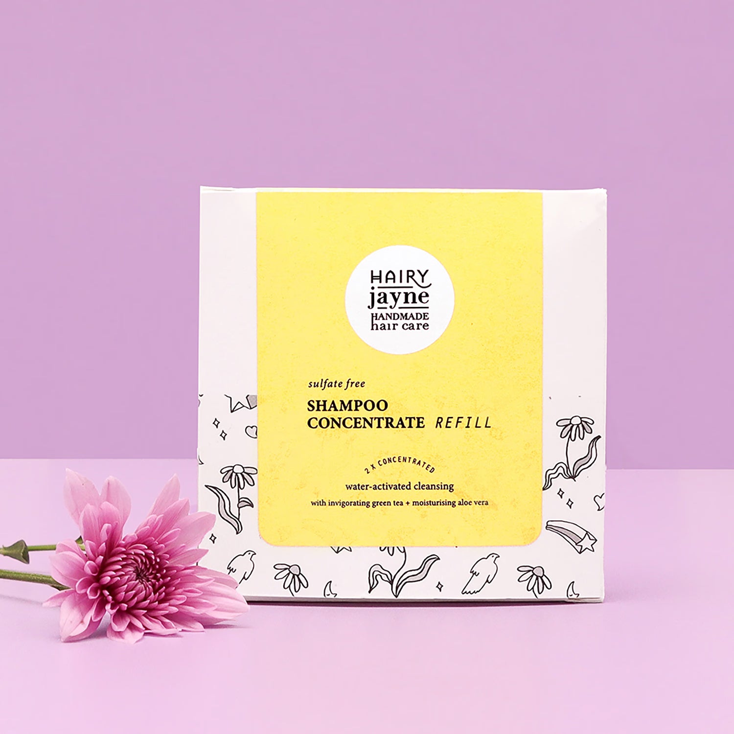 Hairy Jayne shampoo concentrate refill pouch, imported from the UK