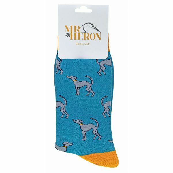 Mr Heron Mens Novelty Bamboo Socks with Dogs On 6-11 UK GOODS Superdrug   