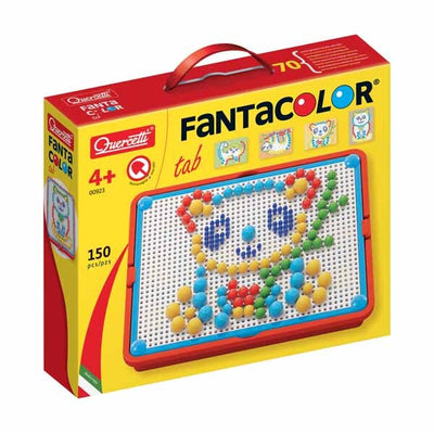 Superdrug Quercetti Fantacolor Tab Mosaic Peg Board Toy - 150 Pegs- Buy online at McGrocer