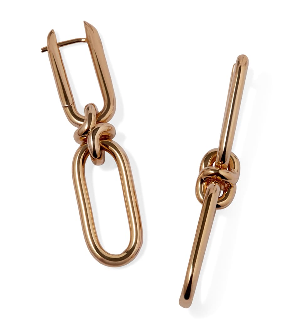 Annoushka yellow gold knuckle earrings (British brand)