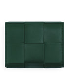 Bottega Veneta Intreccio trifold wallet woven lambskin (British brand)