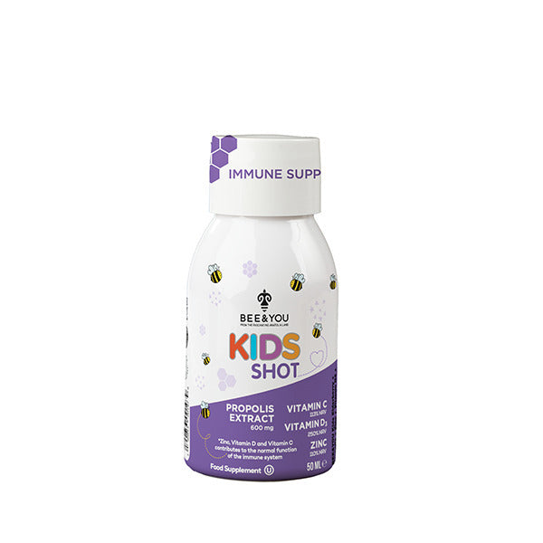 Bee&You kids propolis elderberry shots 12x50ml - British product